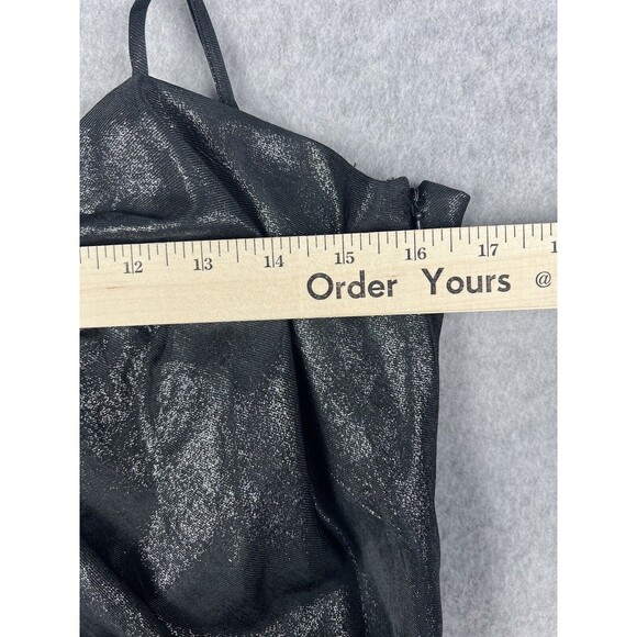 Laundry by Design Top Womens Large Black Metallic Cami Tank NWT Party Wear - Picture 9 of 16